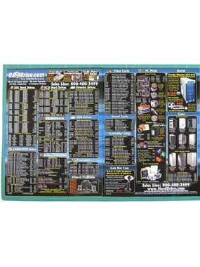 Print Ad HardDrive Computer Hardware Price List 2 PAGE AG 2002